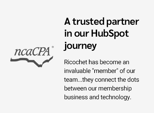 NCACPA-Testimonial-HubSpot-Ricochet
