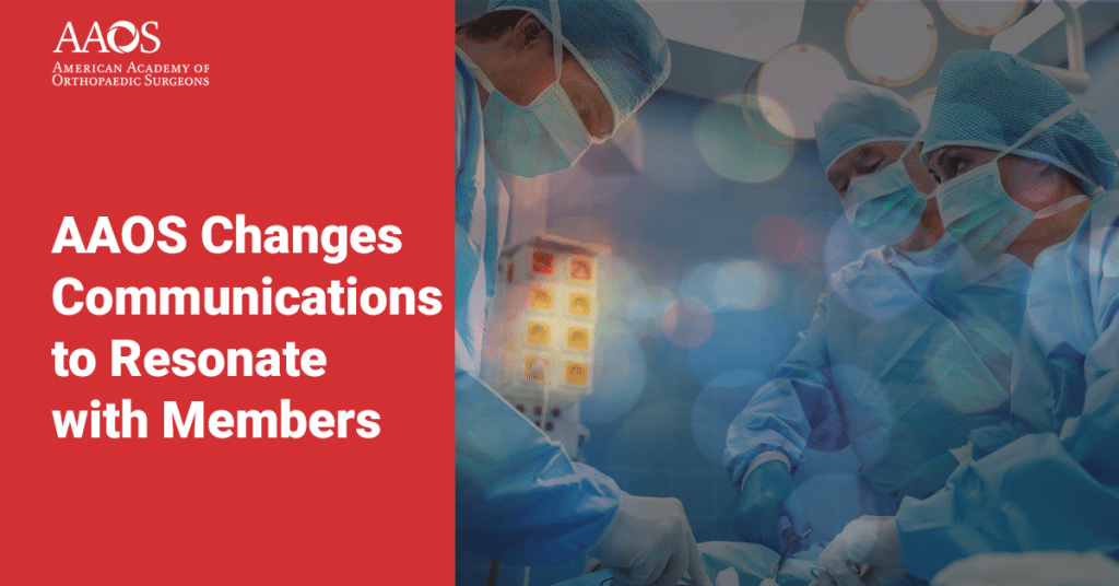 Case Aaos Changes Communications To Resonate With Members