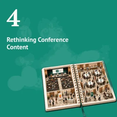 Class 4 icon: Rethinking Conference Content.