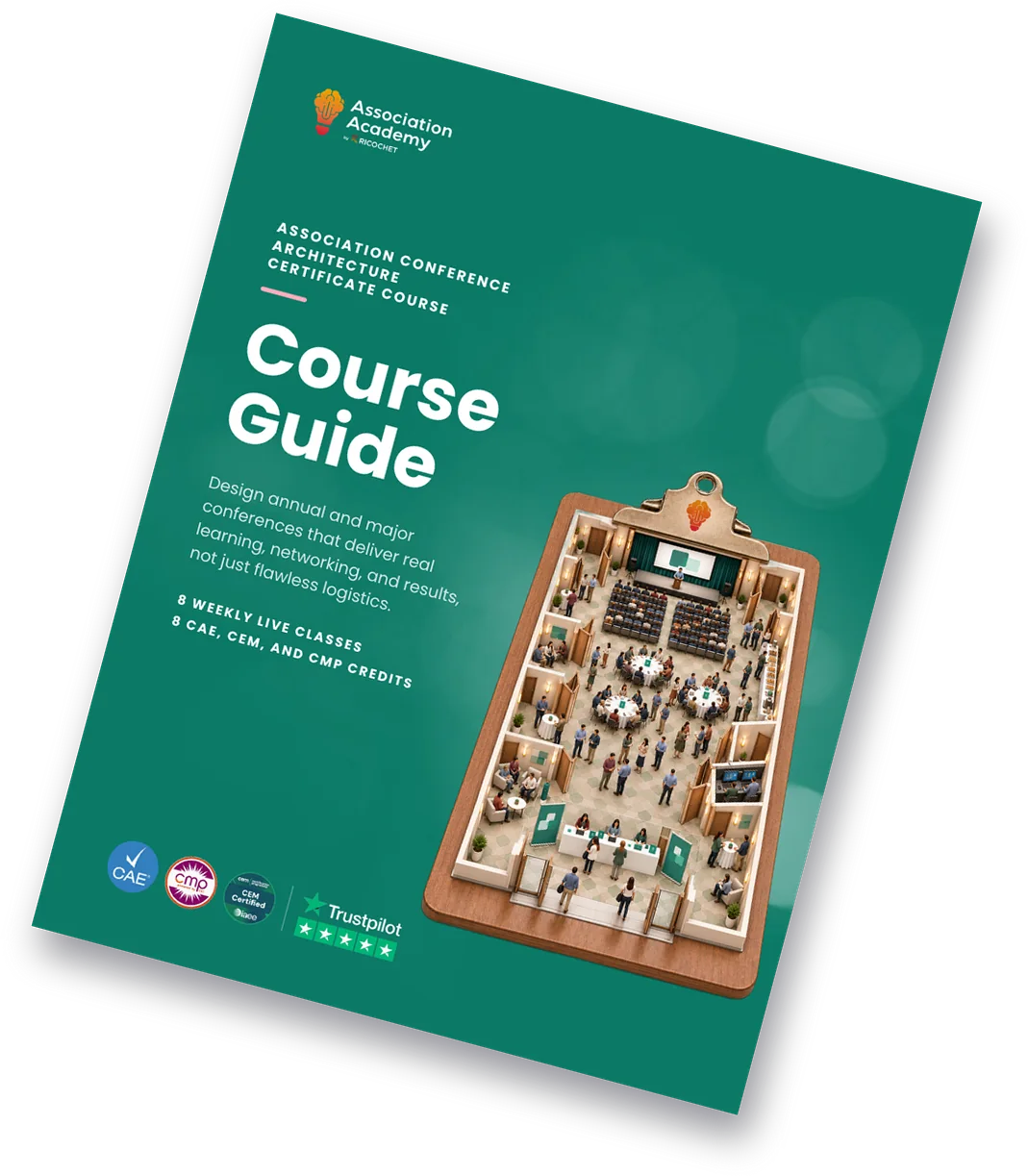 Cover of the Association Conference Architecture Course Guide.