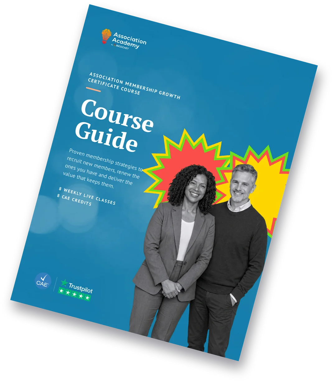 Cover of the Association Membership Growth Course Guide.
