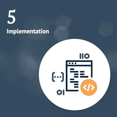 Class 5 icon: Implementation.