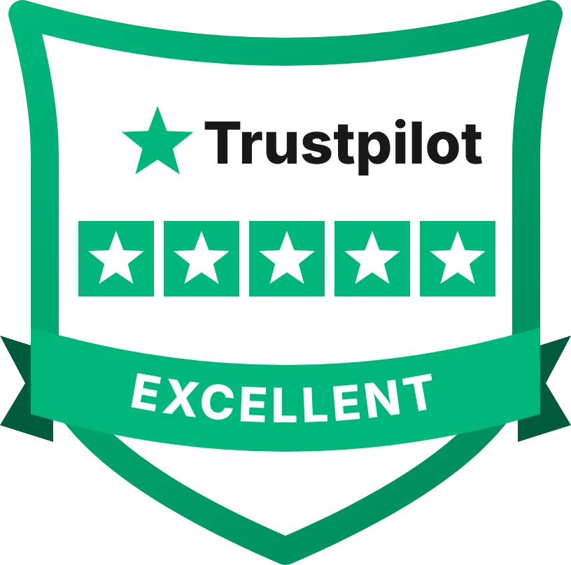 Rated Excellent with five stars in Trustpilot course reviews.